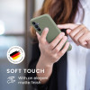 KW Samsung Galaxy A15 4G / A15 5G Λεπτή Θήκη Σιλικόνης TPU - Grey Green