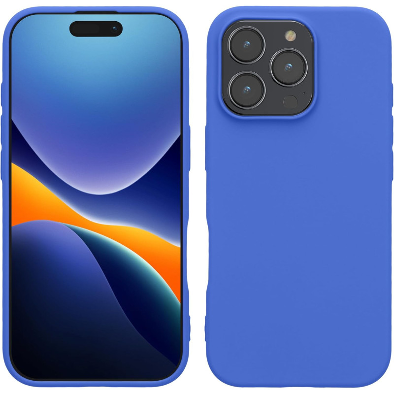 KW iPhone 16 Pro Max Λεπτή Θήκη Σιλικόνης TPU - Baltic Blue