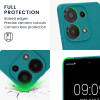 KW Xiaomi Redmi Note 13 Pro 4G Θήκη Σιλικόνης TPU - Matte Petrol