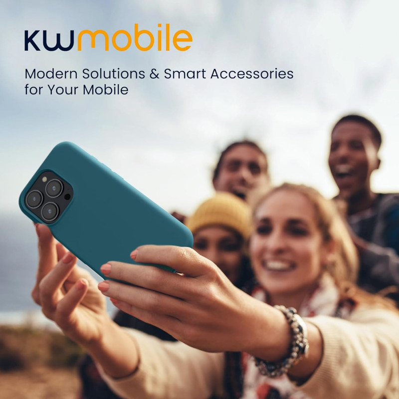 KW iPhone 16 Pro Θήκη Σιλικόνης Rubberized TPU - Petrol Matte KW iPhone 16 Pro Θήκη Σιλικόνης Rubberized TPU - Petrol Matte