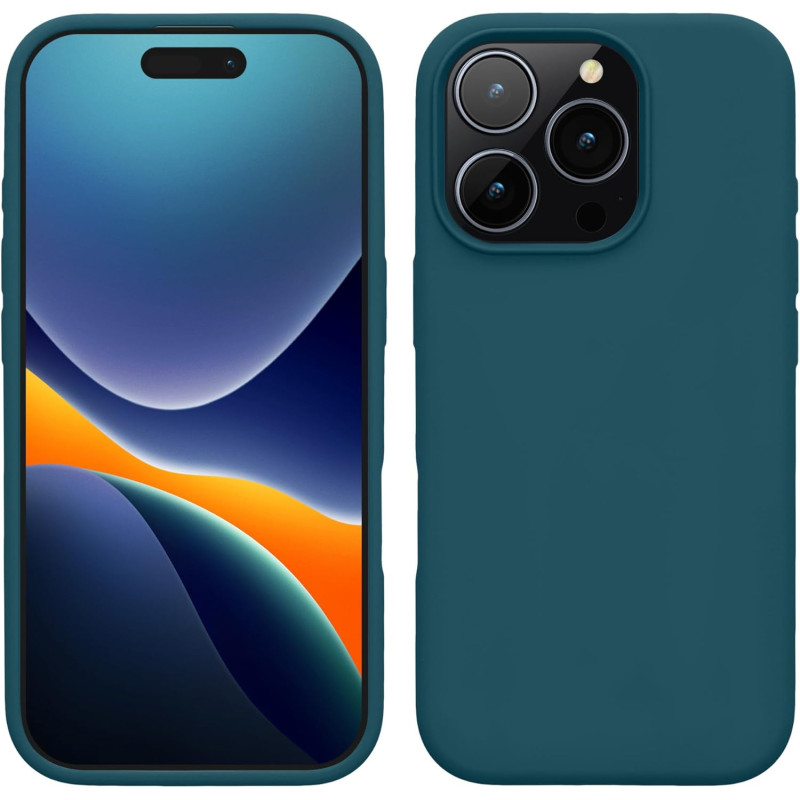 KW iPhone 16 Pro Θήκη Σιλικόνης Rubberized TPU - Petrol Matte KW iPhone 16 Pro Θήκη Σιλικόνης Rubberized TPU - Petrol Matte