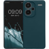 KW Xiaomi Redmi Note 13 Pro+ 5G Λεπτή Θήκη Σιλικόνης Rubberized TPU - Matte Petrol