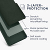 KW Samsung Galaxy A25 5G Θήκη Σιλικόνης Rubberized TPU - Moss Green