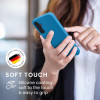 KW Samsung Galaxy A25 5G Θήκη Σιλικόνης Rubberized TPU - Caribbean Blue