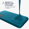 KW Samsung Galaxy S24 Θήκη Σιλικόνης Rubberized TPU - Matte Petrol