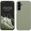 KW Samsung Galaxy A25 5G Θήκη Σιλικόνης Rubberized TPU - Grey Green