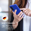 KW Samsung Galaxy A55 5G Θήκη Σιλικόνης Rubberized TPU - Baltic Blue
