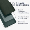 KW Samsung Galaxy A55 5G Θήκη Σιλικόνης Rubberized TPU - Blue Green
