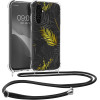 KW Samsung Galaxy S24+ Θήκη Σιλικόνης TPU με Λουράκι - Design Jungle - Yellow / Grey / Διάφανη