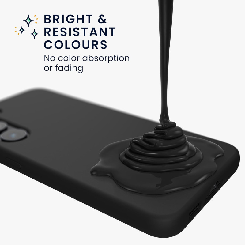KW Samsung Galaxy A55 5G Θήκη Σιλικόνης Rubberized TPU - Black KW Samsung Galaxy A55 5G Θήκη Σιλικόνης Rubberized TPU - Black