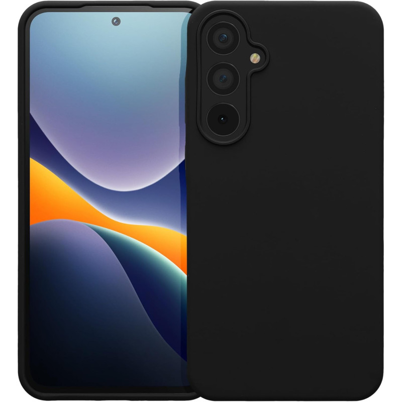 KW Samsung Galaxy A55 5G Θήκη Σιλικόνης Rubberized TPU - Black KW Samsung Galaxy A55 5G Θήκη Σιλικόνης Rubberized TPU - Black