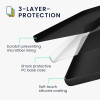 KW Samsung Galaxy A55 5G Θήκη Σιλικόνης Rubberized TPU - Black