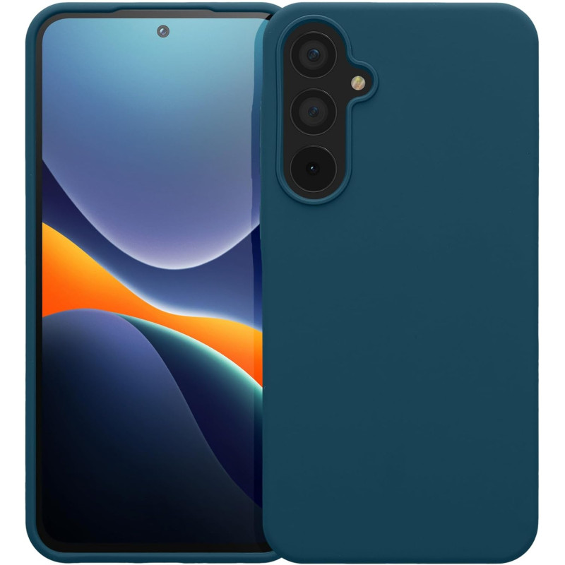 KW Samsung Galaxy A55 5G Θήκη Σιλικόνης Rubberized TPU - Matte Petrol KW Samsung Galaxy A55 5G Θήκη Σιλικόνης Rubberized TPU - Matte Petrol