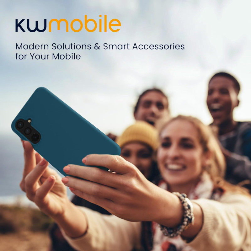 KW Samsung Galaxy A55 5G Θήκη Σιλικόνης Rubberized TPU - Matte Petrol KW Samsung Galaxy A55 5G Θήκη Σιλικόνης Rubberized TPU - Matte Petrol