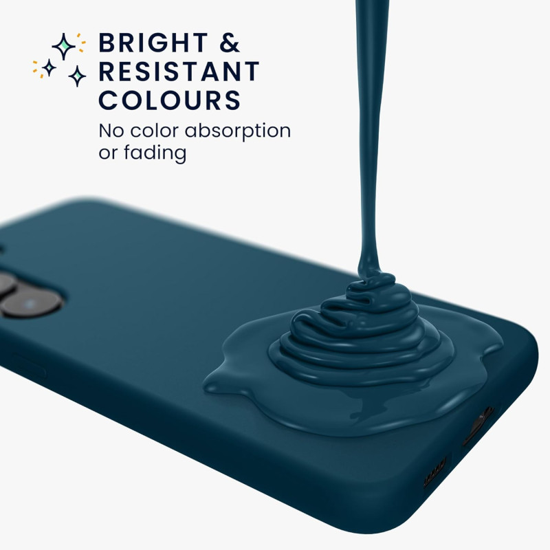 KW Samsung Galaxy A55 5G Θήκη Σιλικόνης Rubberized TPU - Matte Petrol KW Samsung Galaxy A55 5G Θήκη Σιλικόνης Rubberized TPU - Matte Petrol