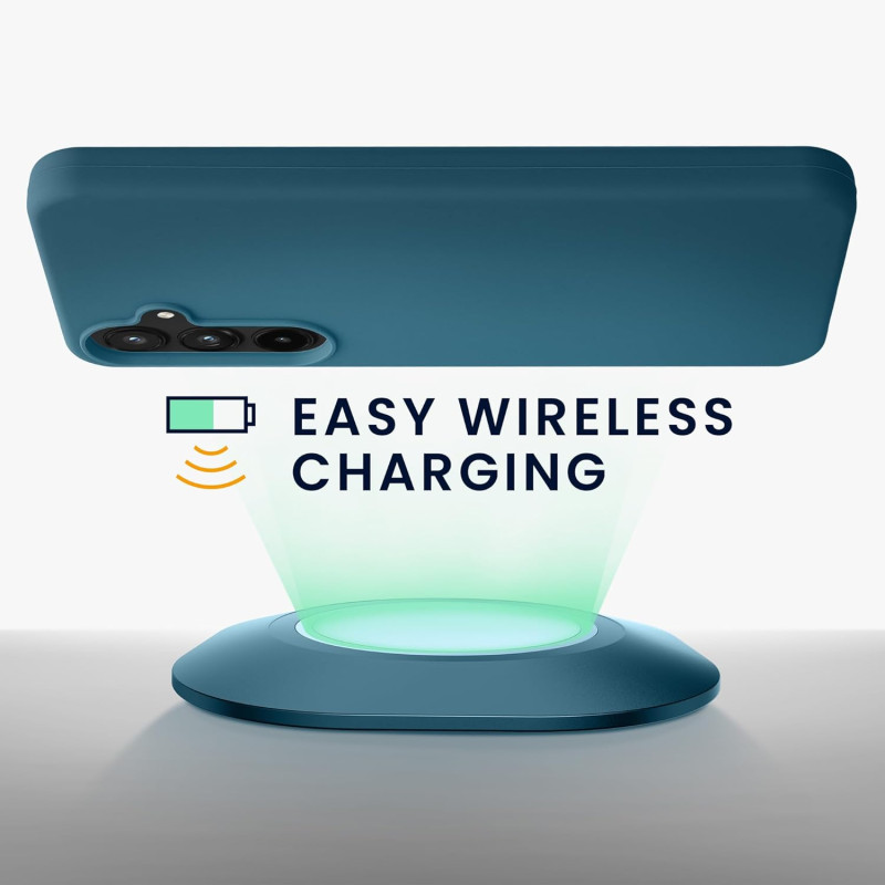 KW Samsung Galaxy A55 5G Θήκη Σιλικόνης Rubberized TPU - Matte Petrol KW Samsung Galaxy A55 5G Θήκη Σιλικόνης Rubberized TPU - Matte Petrol