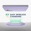 KW Samsung Galaxy S24+ Θήκη Σιλικόνης Rubberized TPU - Lavender