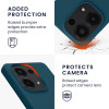KW Xiaomi Redmi Note 13 Pro 4G Θήκη Σιλικόνης Rubberized TPU - Petrol Matte
