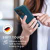 KW Xiaomi Redmi Note 13 Pro 4G Θήκη Σιλικόνης Rubberized TPU - Petrol Matte