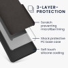 KW Samsung Galaxy S24 FE Θήκη Σιλικόνης Rubberized TPU - Dark Grey