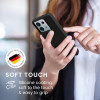 KW Xiaomi Redmi Note 13 Pro 5G / Poco X6 5G Θήκη Σιλικόνης Rubberized TPU - Black
