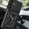 Tech-Protect Samsung Galaxy A26 5G Camshield Pro Σκληρή Θήκη με Πλαίσιο Σιλικόνης και Δαχτυλίδι Συγκράτησης - Black