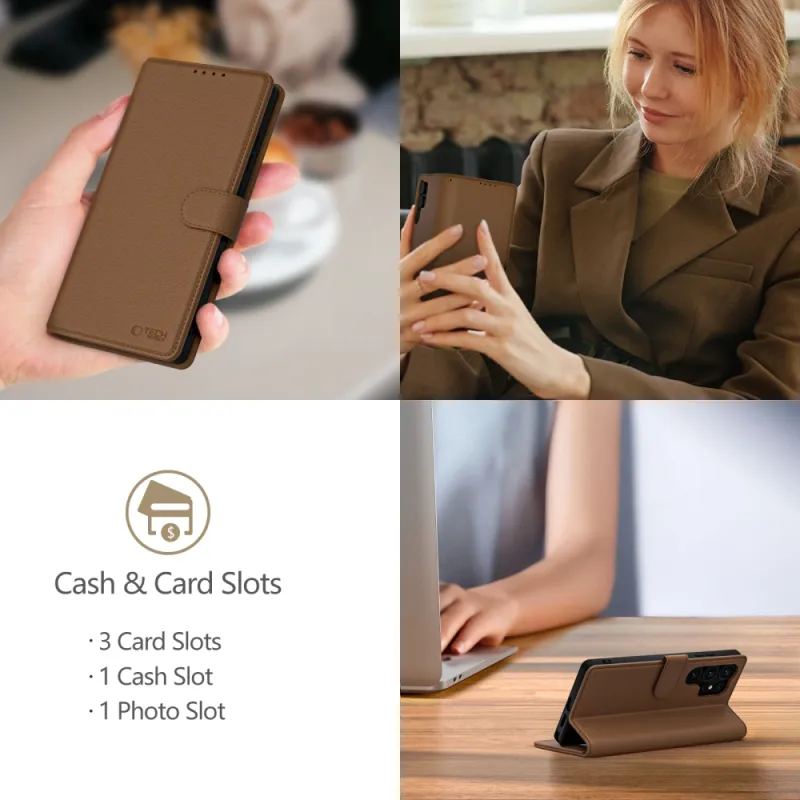 Tech-Protect Samsung Galaxy A56 5G Θήκη Πορτοφόλι Stand από Δερματίνη - Brown Tech-Protect Samsung Galaxy A56 5G Θήκη Πορτοφόλι Stand από Δερματίνη - Brown