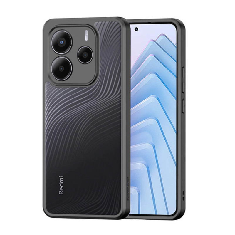 Dux Ducis Xiaomi Redmi Note 14 5G Aimo Series Σκληρή Θήκη με Πλαίσιο Σιλικόνης - Black