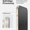 Ringke iPhone 15 Plus / 16 Plus TG Case Friendly Full Screen Tempered Glass 9H Αντιχαρακτικό Γυαλί Οθόνης - Black