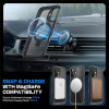 Supcase iPhone 16 - Unicorn Beetle MagStand MagSafe Σκληρή Θήκη - Frost Black Supcase iPhone 16 - Unicorn Beetle MagStand MagSafe Σκληρή Θήκη - Frost Black