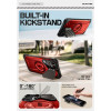 Supcase Samsung Galaxy S25 Ultra - Unicorn Beetle XT MagSafe - Σκληρή Θήκη με Προστασία Οθόνης / Καμερών και Stand - Metallic Red