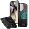 Techsuit Samsung Galaxy S25 Plus CamVault MagSafe Σκληρή Θήκη με Πλαίσιο Σιλικόνης - Black