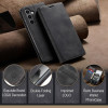 Techsuit Samsung Galaxy A56 5G - Confy Cover - Θήκη Πορτοφόλι από Δερματίνη με Stand - Black