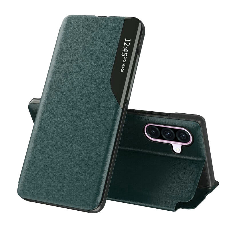 Techsuit Samsung Galaxy A56 5G - eFold Series - Θήκη Βιβλίο - Dark Green