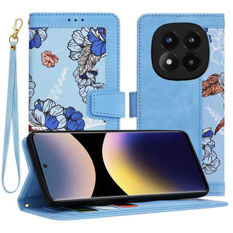 Techsuit Xiaomi Redmi Note 14 Pro+ 5G - FlipCraft - Θήκη Πορτοφόλι από Δερματίνη - Vibrant Blue