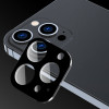 Techsuit iPhone 16 Pro / iPhone 16 Pro Max Camera Protector Αντιχαρακτικό Γυαλί για την Κάμερα - Black