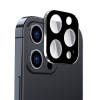 Techsuit iPhone 16 Pro / iPhone 16 Pro Max Camera Protector Αντιχαρακτικό Γυαλί για την Κάμερα - Black
