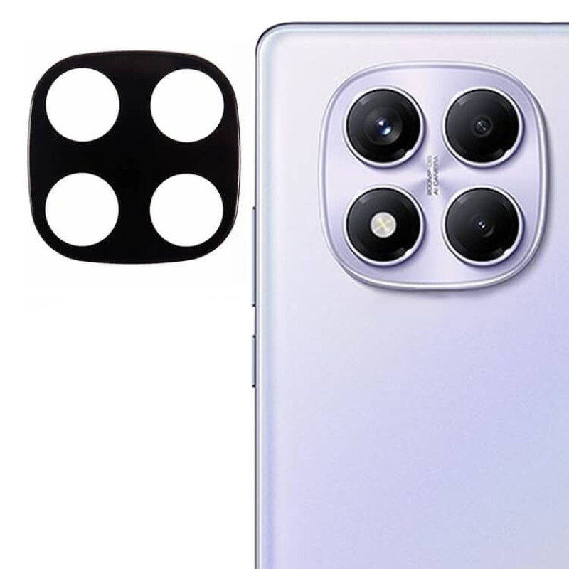Techsuit Xiaomi Redmi Note 14 Pro 4G - Προστασία Καμερών - Αντιχαρακτικό Γυαλί - Black