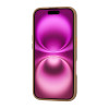 Techsuit iPhone 16 Plus - HaloFrost Series MagSafe - Σκληρή Θήκη με Πλαίσιο Σιλικόνης - Sandstone Brown