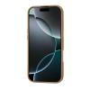 Techsuit iPhone 16 Pro - HaloFrost Series MagSafe - Σκληρή Θήκη με Πλαίσιο Σιλικόνης - Sandstone Brown
