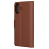 Techsuit iPhone 16 - Leather Folio - Θήκη Πορτοφόλι από Δερματίνη με Stand - Brown