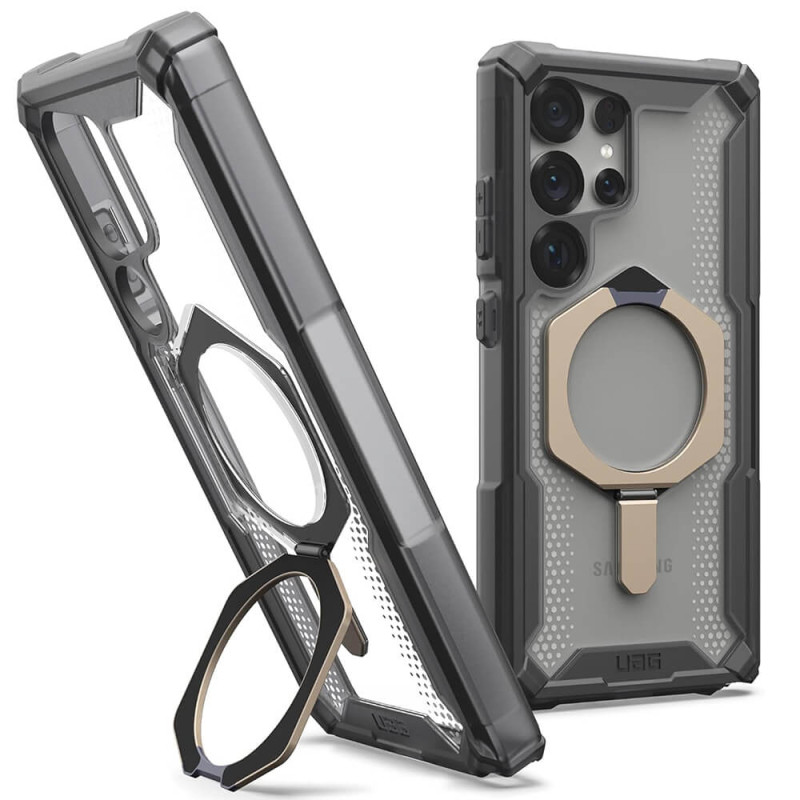 UAG Samsung Galaxy S25 Ultra Plasma XTE MagSafe Σκληρή Θήκη με Stand - Ash Titanium UAG Samsung Galaxy S25 Ultra Plasma XTE MagSafe Σκληρή Θήκη με Stand - Ash Titanium