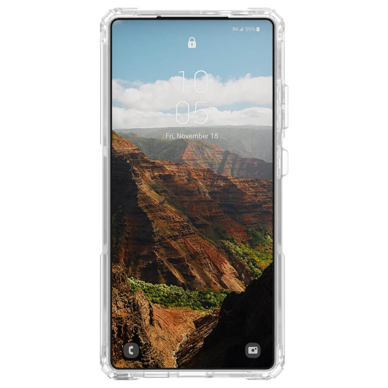 UAG Samsung Galaxy S25 Ultra Plasma XTE MagSafe Σκληρή Θήκη με Stand - Titanium / Διάφανη UAG Samsung Galaxy S25 Ultra Plasma XTE MagSafe Σκληρή Θήκη με Stand - Titanium / Διάφανη