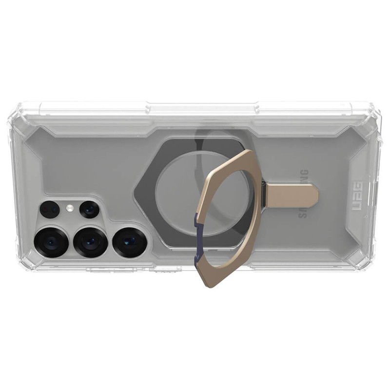UAG Samsung Galaxy S25 Ultra Plasma XTE MagSafe Σκληρή Θήκη με Stand - Titanium / Διάφανη UAG Samsung Galaxy S25 Ultra Plasma XTE MagSafe Σκληρή Θήκη με Stand - Titanium / Διάφανη