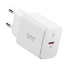 Spigen Essential EE201EU 20W Οικιακός Φορτιστής Γρήγορης Φόρτισης με Θύρα Type-C - White