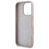 Guess iPhone 16 Pro Max - HC PU 4G Small 4G and Classic - MagSafe Σκληρή Θήκη με Επένδυση από Οικολογικό Δέρμα - Pink - GUHMP16XP4SM4MP