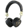 Guess Over-Ear Wireless Bluetooth Headphones - 4G Triangle Round Shape - Ασύρματα Bluetooth Ακουστικά - Black