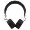 Guess Over-Ear Wireless Bluetooth Headphones - 4G Triangle Round Shape - Ασύρματα Bluetooth Ακουστικά - Black