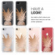 KW iPhone SE 2022 / SE 2020 / 7 / 8 Θήκη Σιλικόνης TPU Design Pineapple Shrub - Rose Gold - Διάφανη - 39466.32