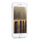 KW iPhone SE 2022 / SE 2020 / 7 / 8 Θήκη Σιλικόνης TPU - Design Vintage Wood - Dark Brown - 39459.06